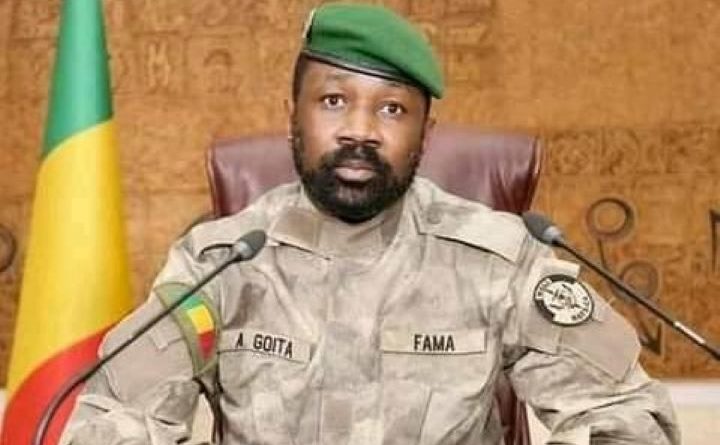 Colonel Assimi Goita, Président de la transition au Mali