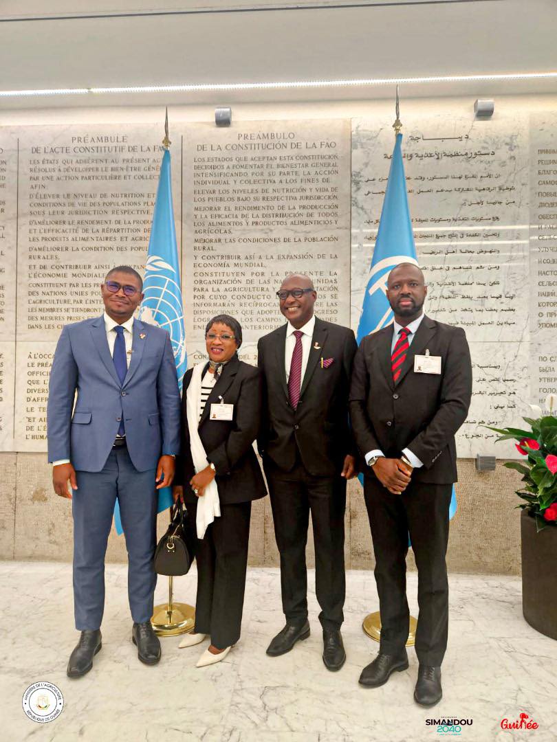 FAO-ROME : la Guinée participe au forum mondial de l’alimentation