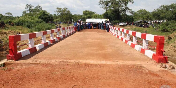 Piste rurale: le pont de Tamagaly inauguré dans la région de Mamou