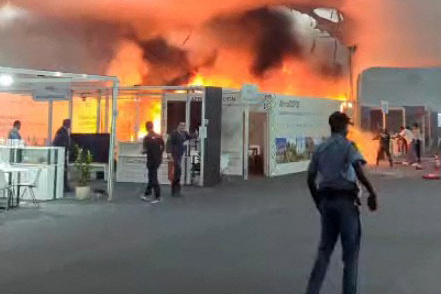 Un incendie signalé à la COP30, les négociations interrompues