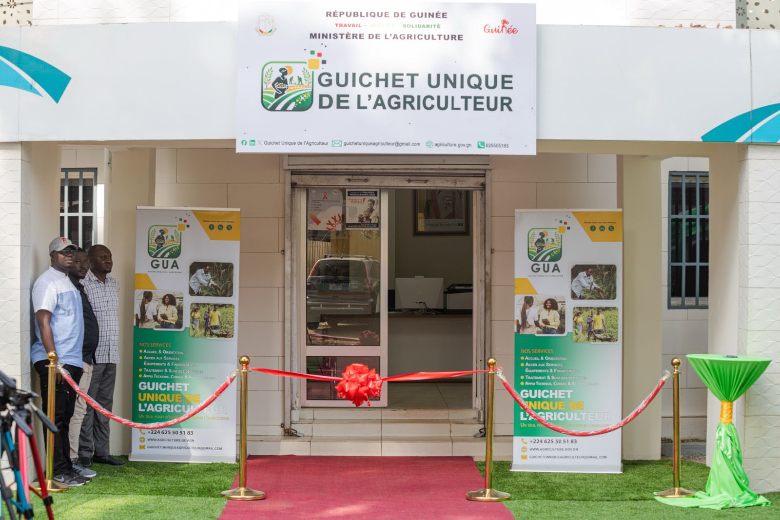 GUA: le Guichet Unique de l’Agriculteur officiellement lancé en Guinée