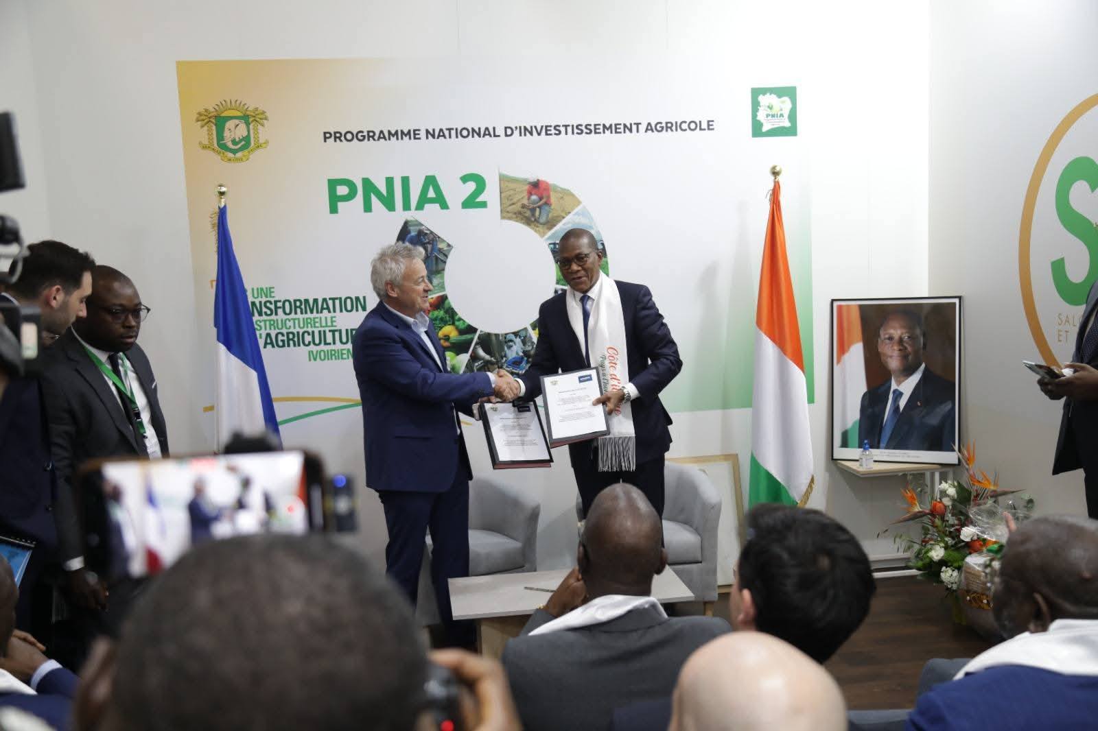 Paris : la côte d&rsquo;ivoire signe deux accords stratégiques au salon International de l&rsquo;Agriculture