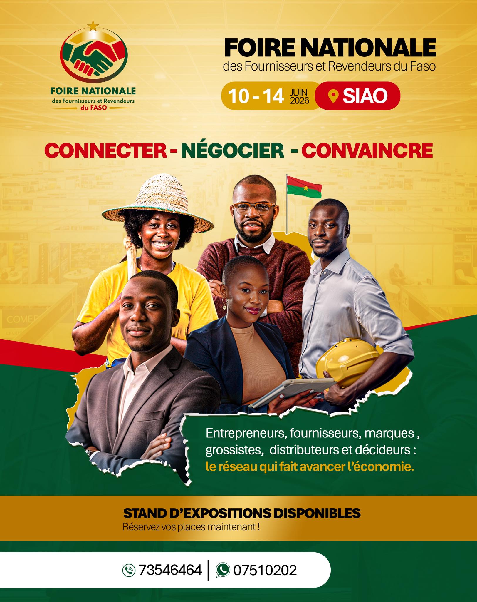 Agenda : Bientôt, la Foire Nationale des Fournisseurs et Revendeurs du Faso