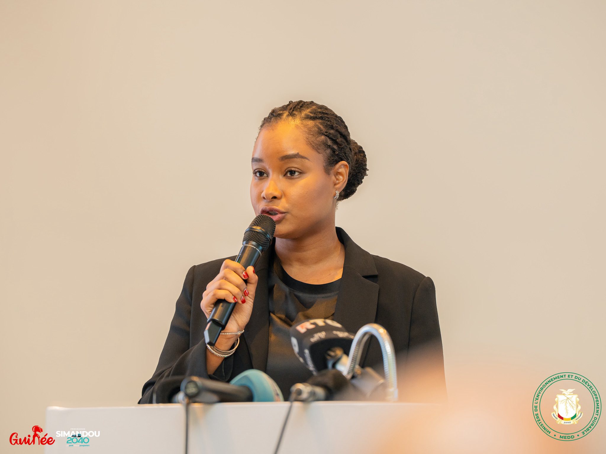 ‘’les forêts de la Guinée abritent des espèces qu’on ne trouve nulle part ailleurs sur la planète  » assure la ministre de l&rsquo;environement